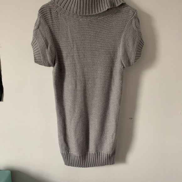 Cowl Neck Knit Tunic Sweater - Picture 2 of 3